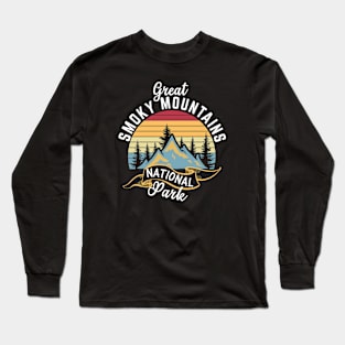 Great smoky mountains Long Sleeve T-Shirt